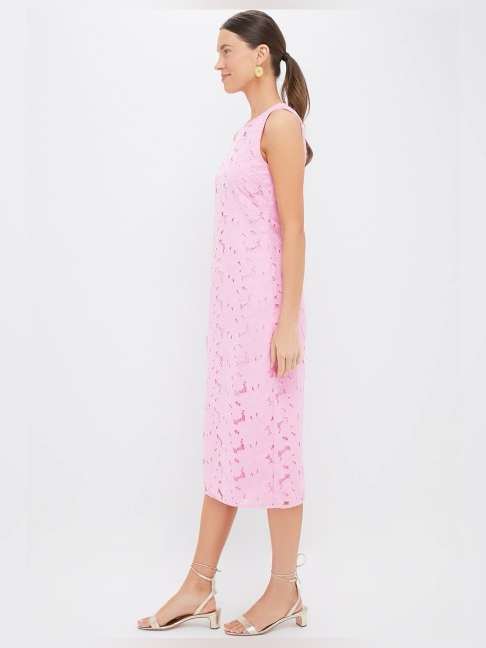 Tuckernuck Hyacinth House Carnation Eyelet Evelyn Midi Dress - Picture 11 of 11